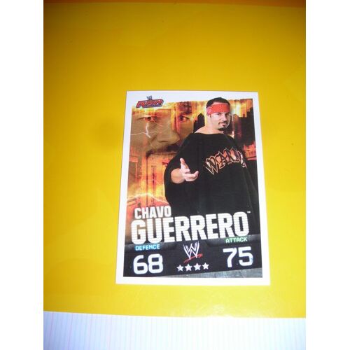 Carte De Catch Evolution 2010 Raw Chavo Guerrero N°65/186