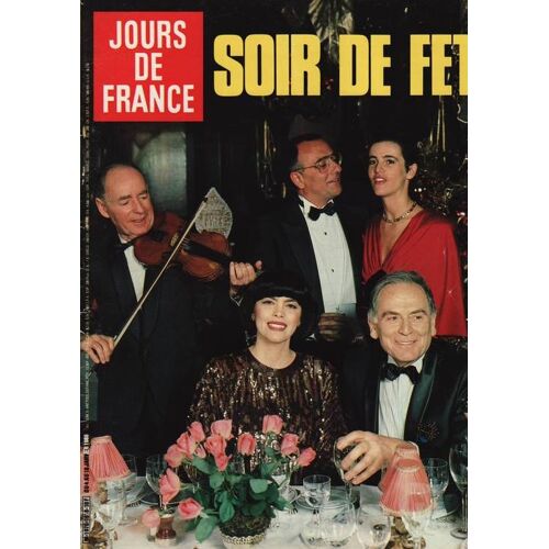 Jours De France / 04-01-1986  N° 1618 : Mireille Mathieu (1p) - Simone Signoret (3p) - Annie Cordy (4p) - Pierre Balmain (3p)