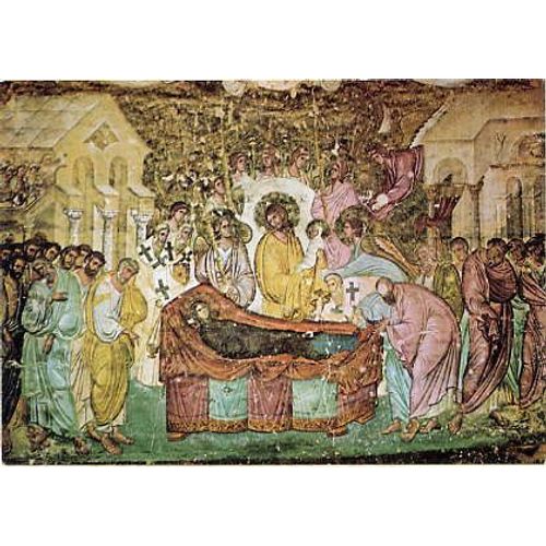Serbie - Monastère De Socopami - Fresque De La Dormition
