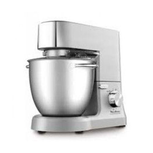 MOULINEX Robot pâtissier, Bol inox 6,7 L, 10 vitesses, Kit pâtisserie QA810D01