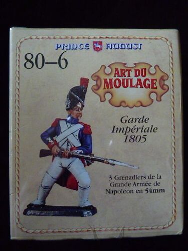 La Garde Imperiale 1805 - Coffret 3 Grenadiers De La Grande Armée De Napoleon En 4 Mm