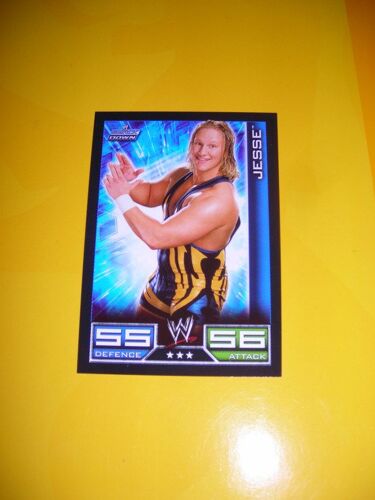Carte De Catch Slam Attax 2009 Smack Down Jesse N°89/172