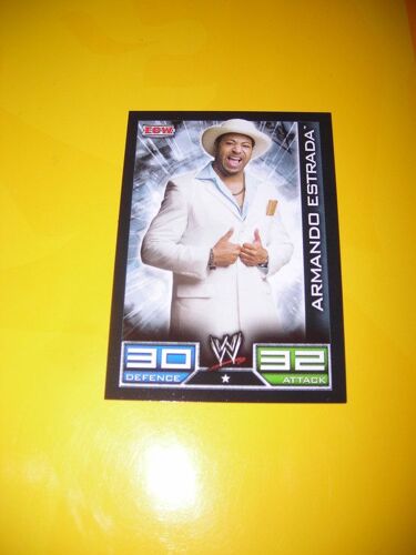 Carte De Catch Slam Attax 2009 Ecw Armando Estrada N°118/172