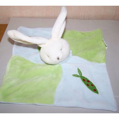 Doudou Plat Carré Lapin