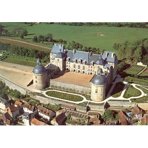 Hautefort . ' Le Chateau' .  Dordogne .1970