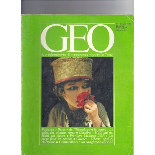 Geo N 13 Mars 1980. Pakistan : Bergers De L'hymalaya