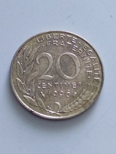 20 Centimes 1996