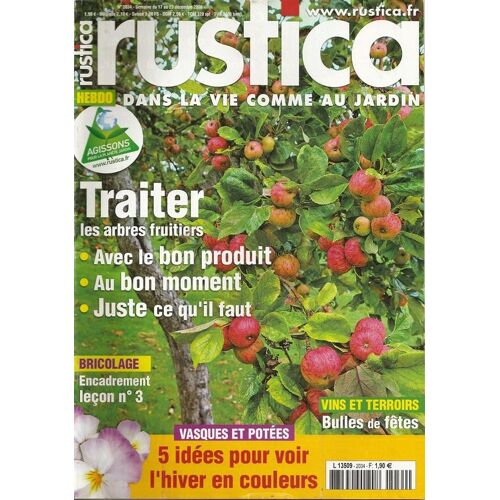 Rustica Dans La Vie Comme Au Jardin N° 2034 : Traiter Les Arbres Fruitiers