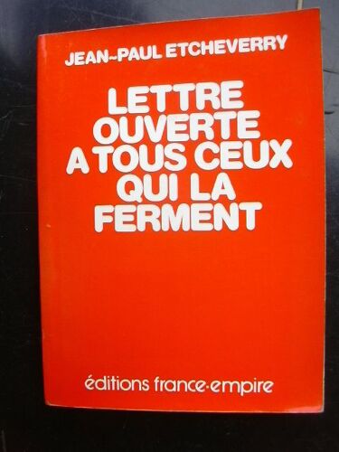 Lettre Ouverte A Tous Ceux Qui La Ferment