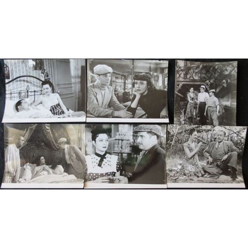 Circonstances Attenuantes * Jean Boyer - Film 1939 - 6 Photos Originales D'exploitation De Cinéma * Affiche De 23,5x30 Cm - Michel Simon ; Arletty ; Dorville, Andrex - Classique Cinéma Français