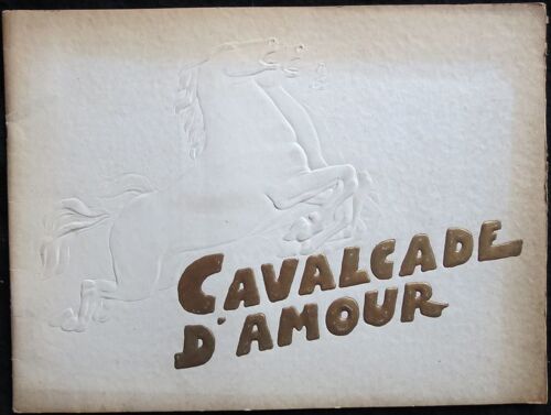Cavalcade D'amour - Film 1940 De Raymond Bernard Avec Simone Simon, Claude Dauphin, Michel Simon - 20 Pages - Livret De Cin?ma Original - Chaque Page De 28,5x38 Cm - Dossier De Presse
