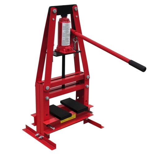 Presse hydraulique d'atelier sur pied 6 tonnes outils garage atelier bricolage Helloshop26 3402106