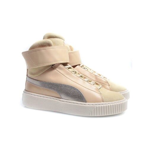 Basket Puma Femme Platform Mid Up Gris