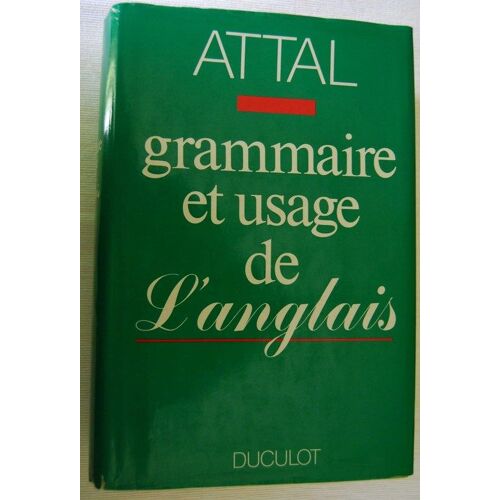Grammaire Et Usage De L'anglais