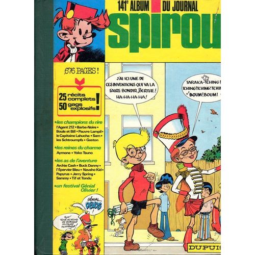 Album Du Journal De Spirou N° 141