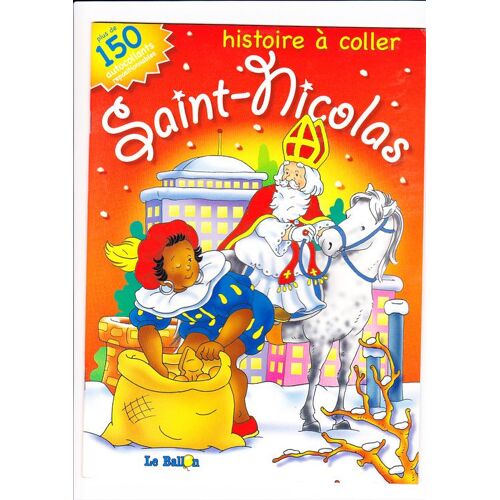 Histoire A Coller Saint-Nicolas+150 Autocol