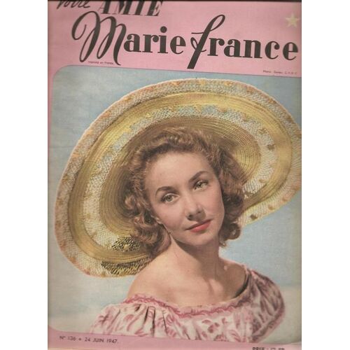Votre Amie Marie France  N° 136 : 24 Juin 1947