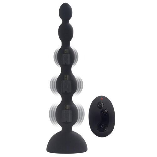 Vibromasseur Anal Sans Fil, 3 Vitesses, 10 Modes, Télécommande, Perles, Plug Anal, Point G, Jouets Sexuels, Prostatique, Livraison Directe