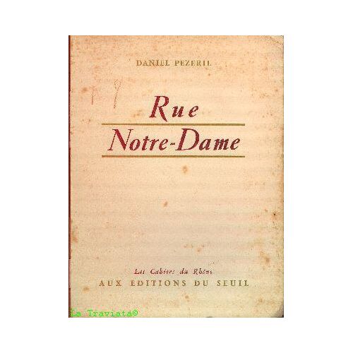 Rue Notre-Dame