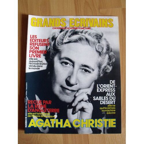 Grands Ecrivains N° 15 - Agatha Christie