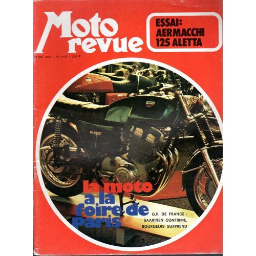 Moto Revue  N° 2076 : Essai   Aermacchi 125 Aletta