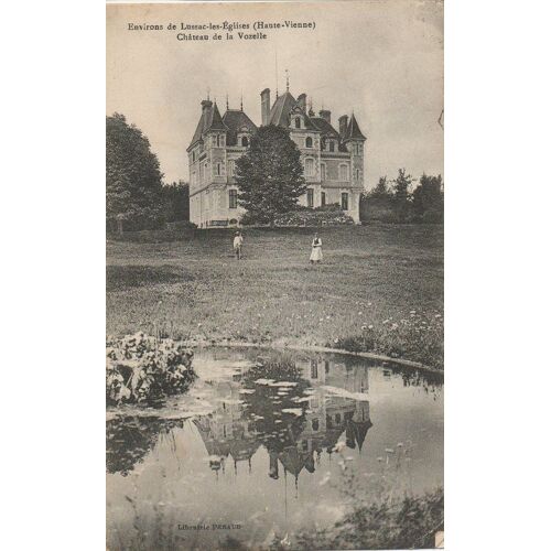 Carte Postale - Lussac-Les-Eglises - Château De Vozelle 1923