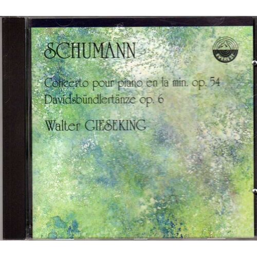 Schumann:Concerto Pour Piano En La Mineur Op.54/Davidsbundlertanze Po.6