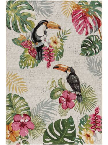 Tapis D'extérieur Artis Multicouleur 160x235 Cm - Tapis Outdoor Pour Balcon, Terrasse Et Jardin