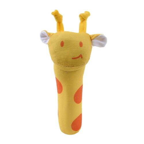 Jouet En Peluche Pour Nouveau-Né Garçon Et Fille, Animal En Peluche Doux, Cloches À Main, Hochet À Presser, Pop Usa