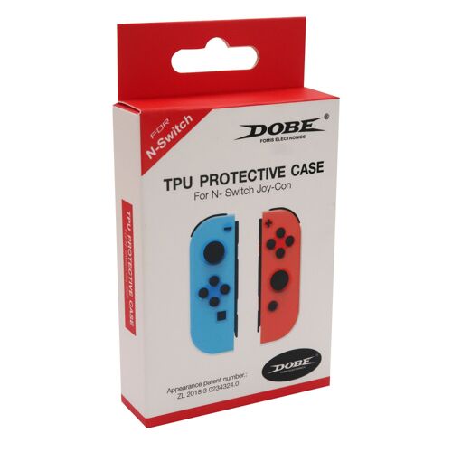 Dobe Tpu Transparent Housse De Protection Pour Manette Nintendo Switch - Joy-Con