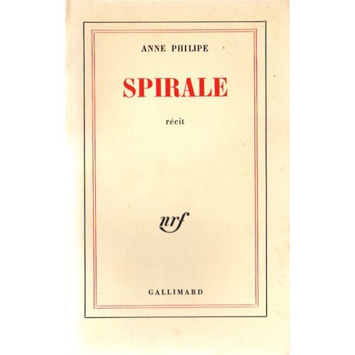 Spirale. Récit Spirale. Récit