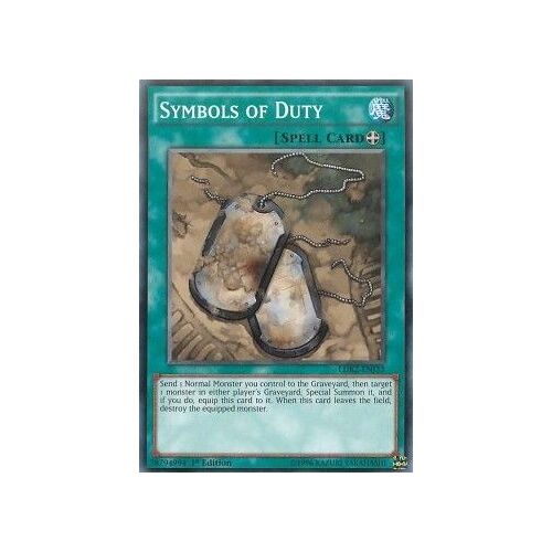 Yugioh! Symboles Du Devoir (Ldk2-Frj33)