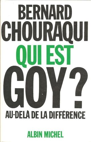 Qui Est Goy ? Au-Delà De La Différence
