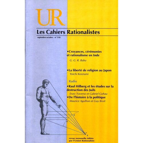 Les Cahiers Rationalistes  N° 518 : Croyances, Cérémonies Et Rationalisme En Inde - La Liberté De Religion Au Japon