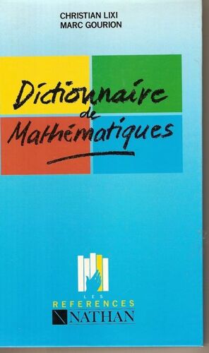 Dictionnaire De Mathématiques