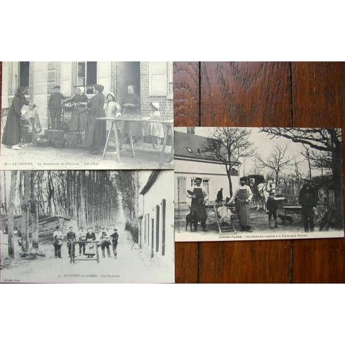 3 Cartes Postales, Reproduction De Cartes Anciennes Sur Le Département De La Somme
