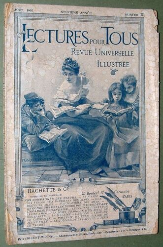 Lectures Pour Tous N° 11  1907  N° 11