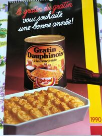 Buitoni - Le Gratin Du Gratin Vous Souhaite Une Bonne Année : 1990 - Gratin Dauphinois À La Crème Fraîche