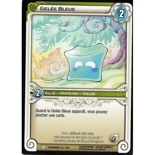 Wakfu Tcg - Gelée Bleue N°112/320