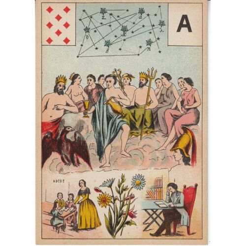 Tarot Divinatoire - Grand Jeu De Société Et Pratiques Secrètes De Mlle Le Normand