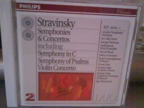 Symph. En Ut, Symph. En 3 Mouvements, Concertos Pour Violon, Etc. Orch. & Chefs Divers Dont C. Davis