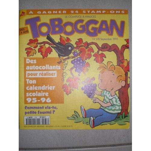 Toboggan Le Complice A Malices N°178 - Comment Vis-Tu, Petite Fourmi ?