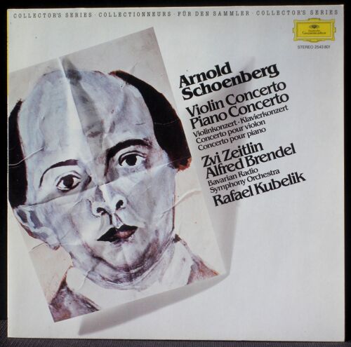 Schönberg Zeitlin Brendel Kubelik Dg Germany 2543 801 Lp M, Cv Nm