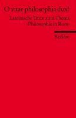 O Vitae Philosophia Dux!