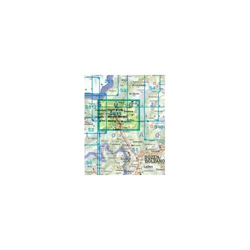 Meran Und Umgebung 1 : 25 000