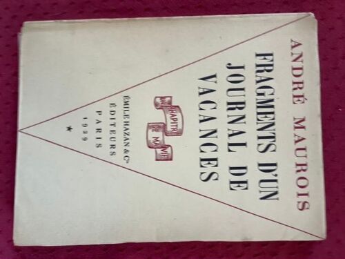 Autographe André Maurois