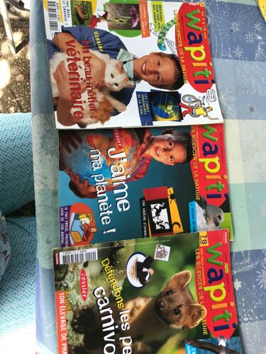 Wapiti Pour Mieux Comprendre Les Sciences De La Nature - Numéros 170, 190 Et 200