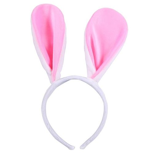 Belle Oreilles De Lapin Bandeau Oreille De Lapin Bandeau Coiffe Pour Anniversaire Pâques Costume Accessoires Fête Faveur