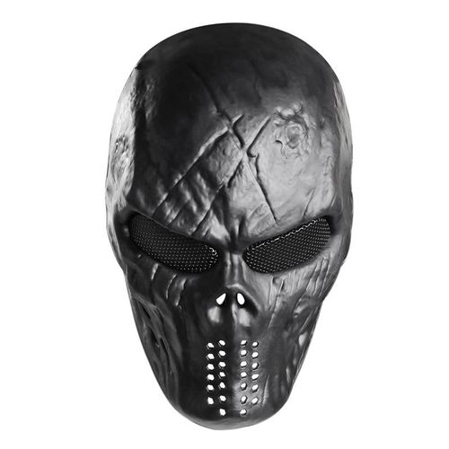 Halloween Crâne Masque Complet Masque Cosplay Masque Horrible Effrayant Terrifiant Chevalier Squelette Masque