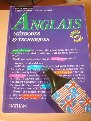 Anglais Methodes Et Techniques Classes Des Lycees